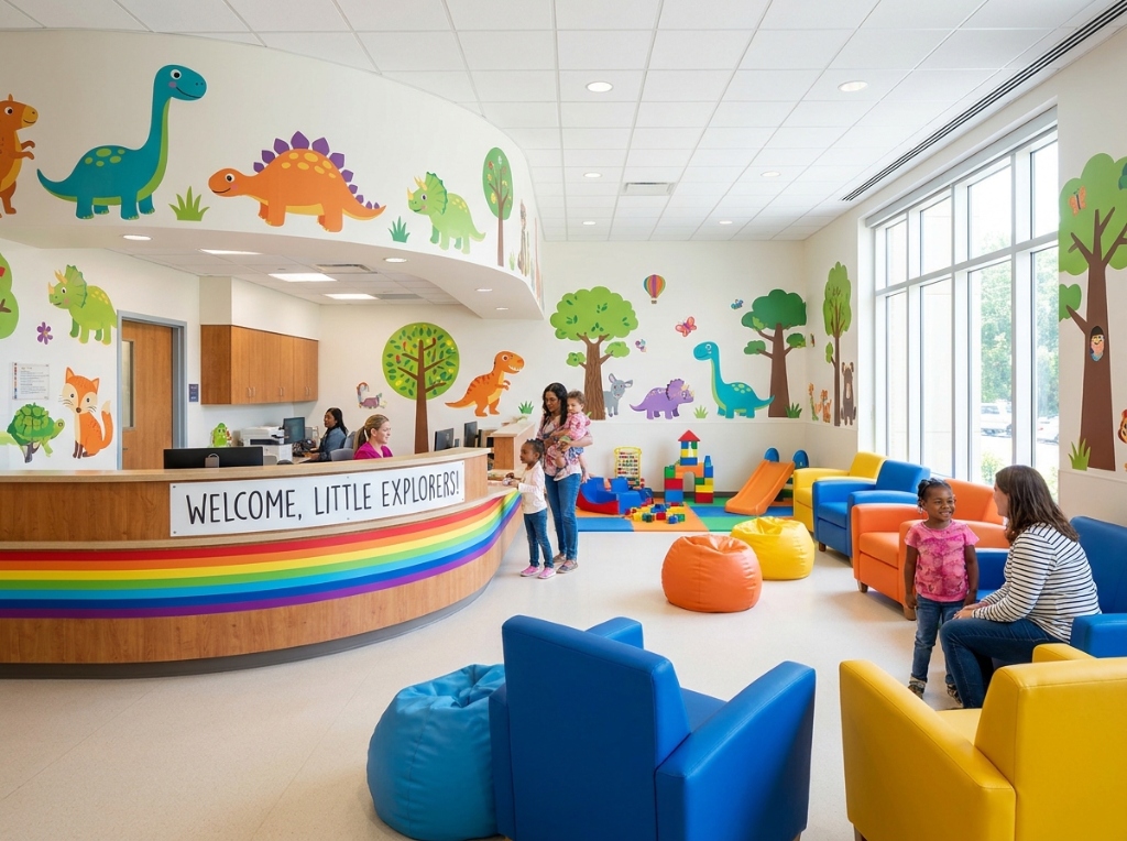 Playful Waiting Lounge